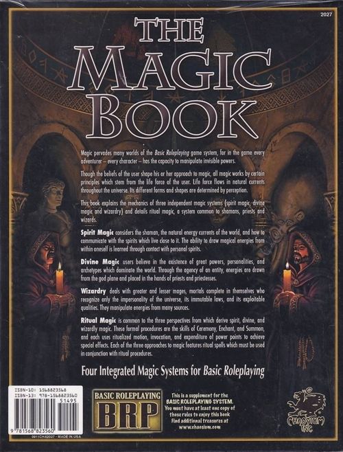 Basic RolePlaying - The Magic Book (Genbrug) (A Grade) 